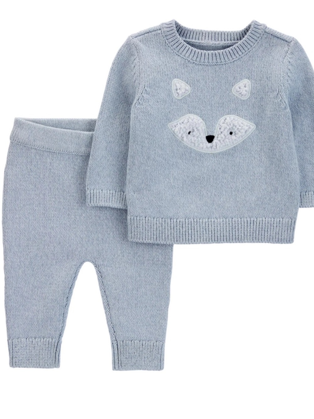Carter's Gray Kids Matching Set size 18M
